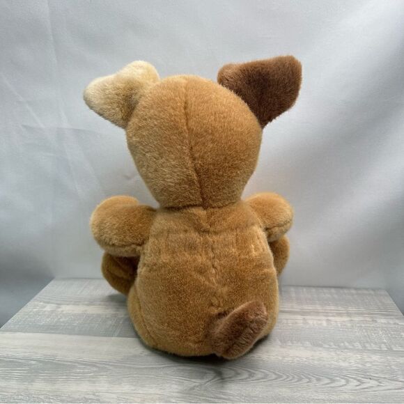 Build A Bear Workshop brown dog with wired ears - Picture 6 of 10